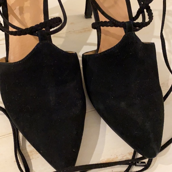 Anthropologie Lien Do ALMA Lace Up Pump - Picture 2 of 5
